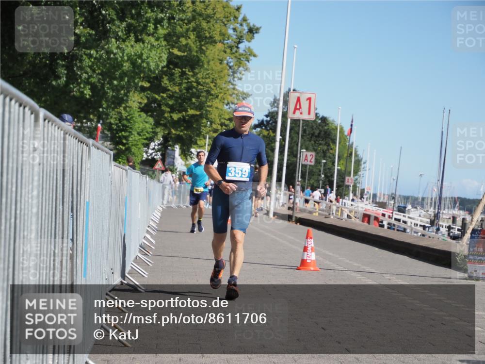 17.08.2025 - KN Förde Triathlon 2025 KatJ http://msf.ph/oto/8611706 17.08.2025 12:11:36 Laufen 359, 612 meine-sportfotos.de