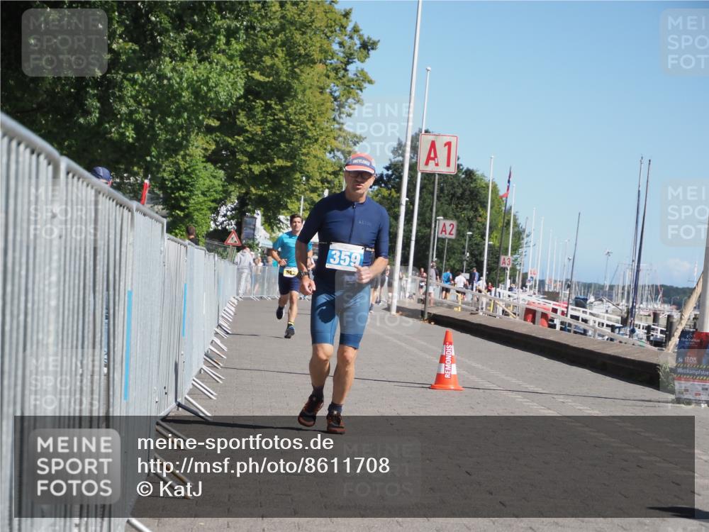 17.08.2025 - KN Förde Triathlon 2025 KatJ http://msf.ph/oto/8611708 17.08.2025 12:11:36 Laufen 359, 612 meine-sportfotos.de