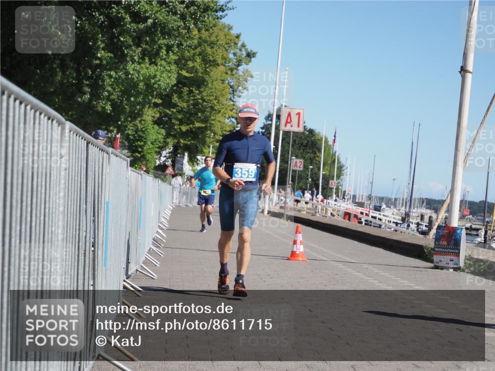 17.08.2025 - KN Förde Triathlon 2025 KatJ http://msf.ph/oto/8611715 17.08.2025 12:11:37 Laufen 359, 612 meine-sportfotos.de