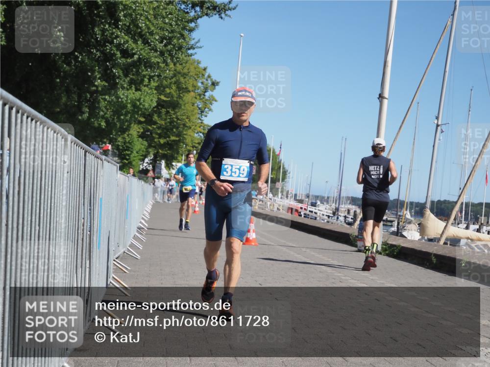 17.08.2025 - KN Förde Triathlon 2025 KatJ http://msf.ph/oto/8611728 17.08.2025 12:11:38 Laufen 359, 612 meine-sportfotos.de