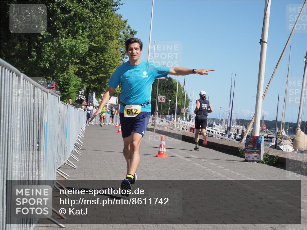 17.08.2025 - KN Förde Triathlon 2025 KatJ http://msf.ph/oto/8611742 17.08.2025 12:11:42 Laufen 359, 612 meine-sportfotos.de
