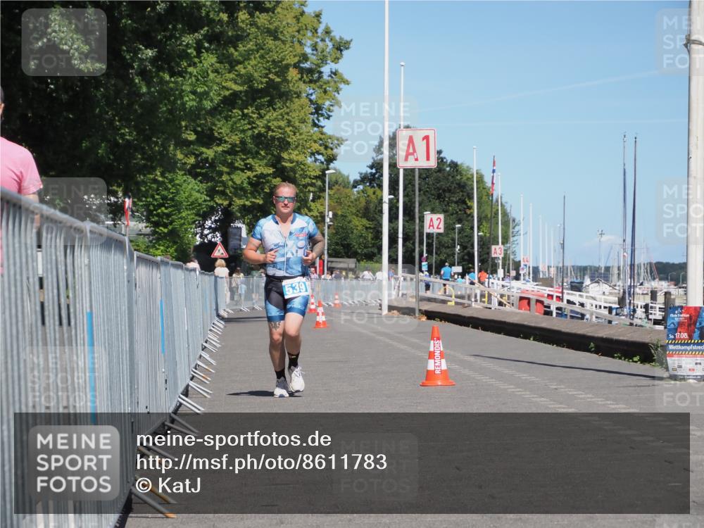 17.08.2025 - KN Förde Triathlon 2025 KatJ http://msf.ph/oto/8611783 17.08.2025 14:13:25 Laufen 539 meine-sportfotos.de