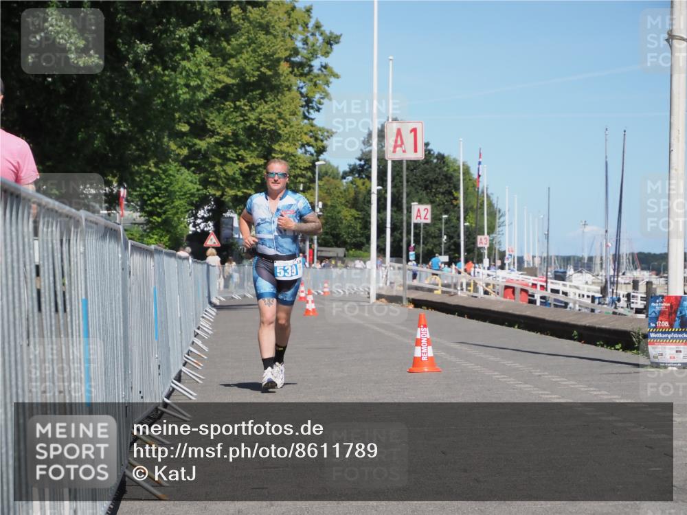 17.08.2025 - KN Förde Triathlon 2025 KatJ http://msf.ph/oto/8611789 17.08.2025 14:13:25 Laufen 539 meine-sportfotos.de