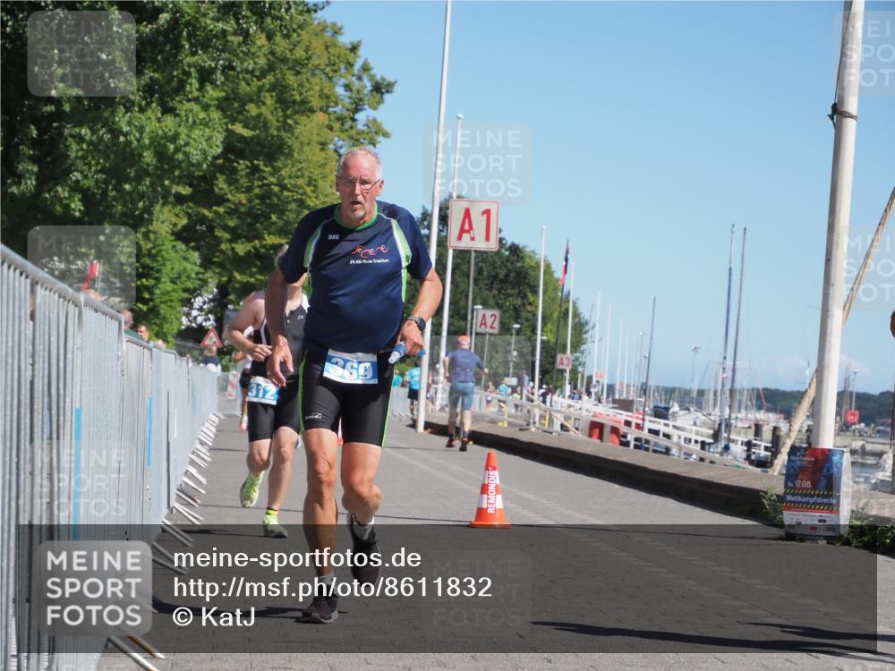 17.08.2025 - KN Förde Triathlon 2025 KatJ http://msf.ph/oto/8611832 17.08.2025 12:12:05 Laufen 312, 369 meine-sportfotos.de