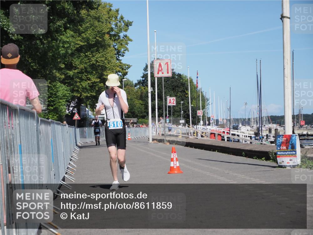 17.08.2025 - KN Förde Triathlon 2025 KatJ http://msf.ph/oto/8611859 17.08.2025 14:17:13 Laufen 510 meine-sportfotos.de