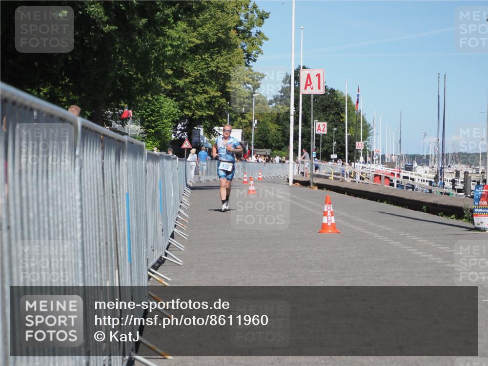 17.08.2025 - KN Förde Triathlon 2025 KatJ http://msf.ph/oto/8611960 17.08.2025 14:24:42 Laufen  meine-sportfotos.de