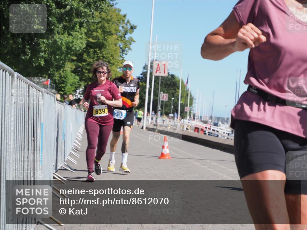 17.08.2025 - KN Förde Triathlon 2025 KatJ http://msf.ph/oto/8612070 17.08.2025 12:13:34 Laufen 293, 618, 639 meine-sportfotos.de