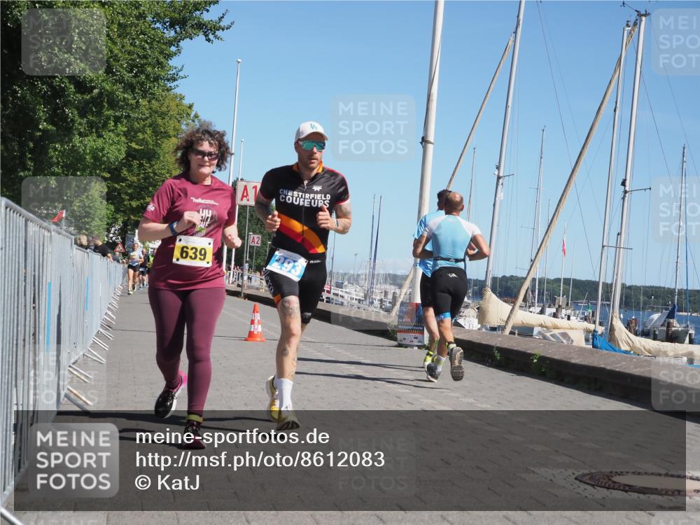 17.08.2025 - KN Förde Triathlon 2025 KatJ http://msf.ph/oto/8612083 17.08.2025 12:13:36 Laufen 293, 618, 639 meine-sportfotos.de