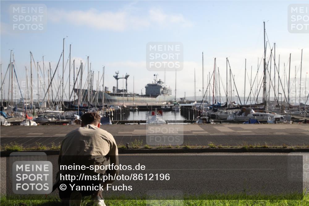 17.08.2025 - KN Förde Triathlon 2025 Yannick Fuchs http://msf.ph/oto/8612196 17.08.2025 08:34:54 Radfahren  meine-sportfotos.de