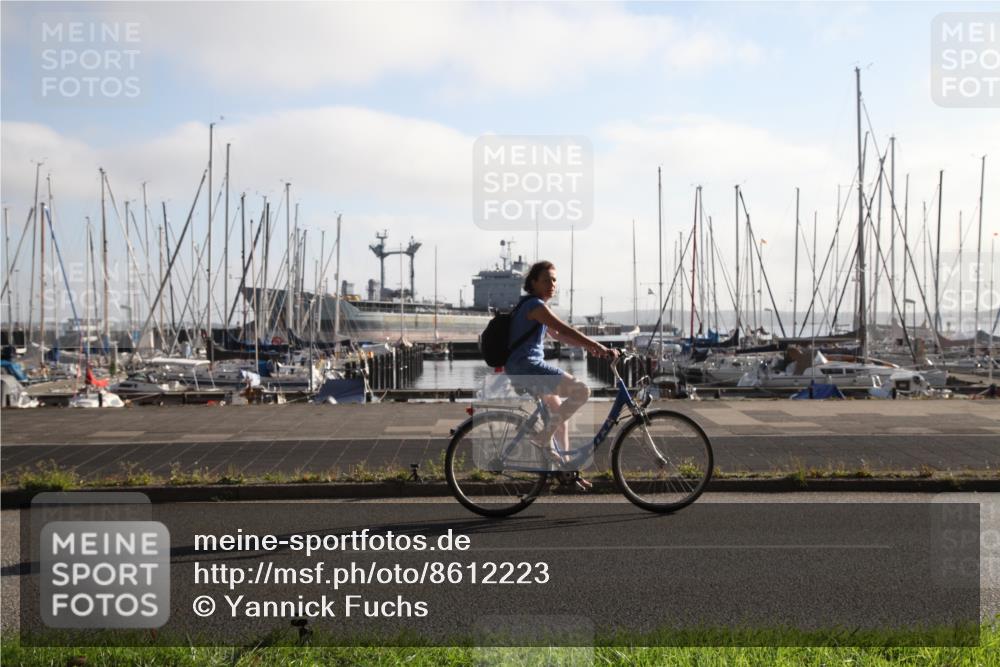 17.08.2025 - KN Förde Triathlon 2025 Yannick Fuchs http://msf.ph/oto/8612223 17.08.2025 08:44:17 Radfahren  meine-sportfotos.de