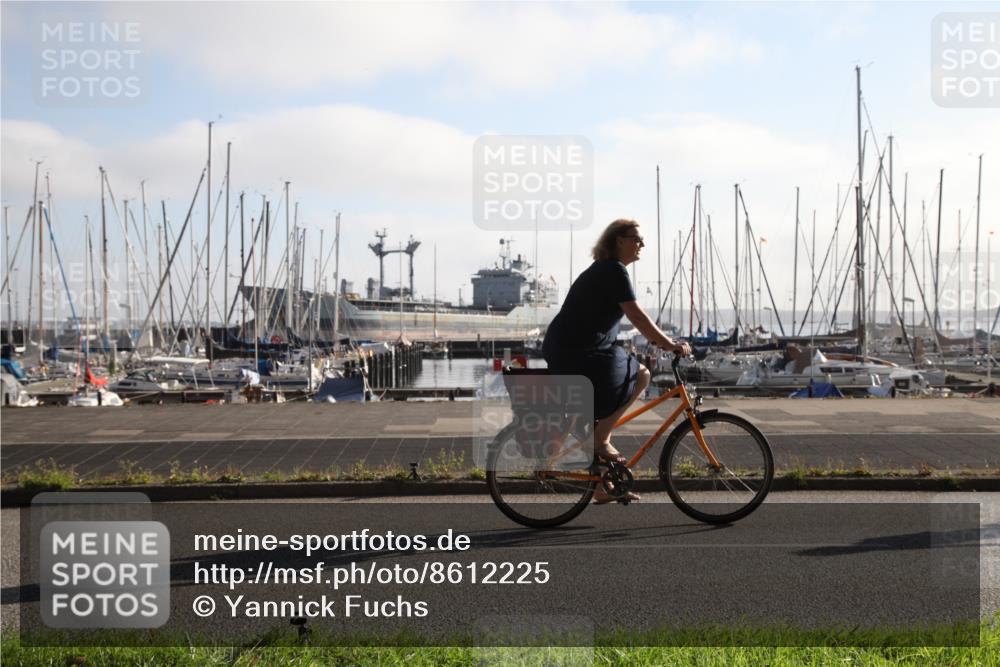17.08.2025 - KN Förde Triathlon 2025 Yannick Fuchs http://msf.ph/oto/8612225 17.08.2025 08:44:18 Radfahren  meine-sportfotos.de