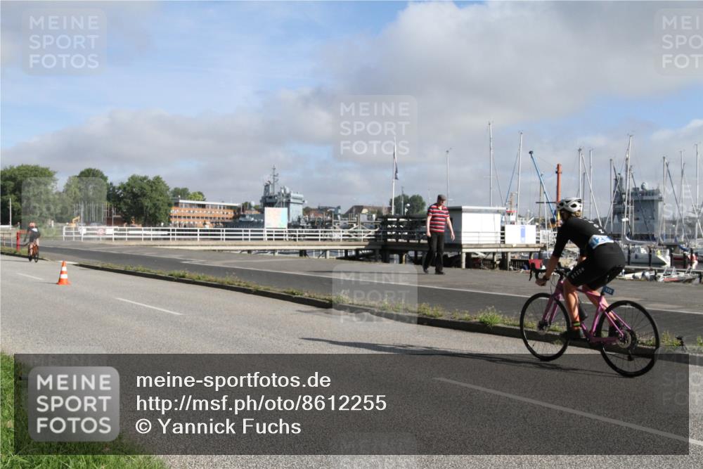 17.08.2025 - KN Förde Triathlon 2025 Yannick Fuchs http://msf.ph/oto/8612255 17.08.2025 09:18:42 Radfahren 117, 125, 157 meine-sportfotos.de