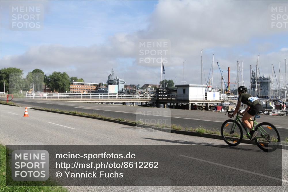 17.08.2025 - KN Förde Triathlon 2025 Yannick Fuchs http://msf.ph/oto/8612262 17.08.2025 09:19:26 Radfahren 102, 136 meine-sportfotos.de