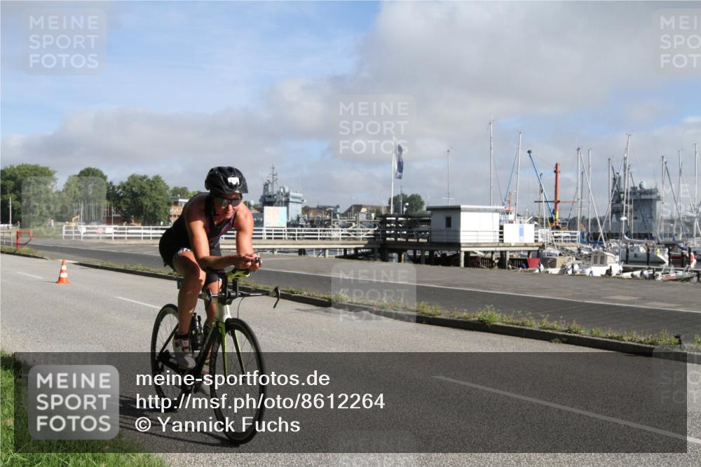 17.08.2025 - KN Förde Triathlon 2025 Yannick Fuchs http://msf.ph/oto/8612264 17.08.2025 09:19:34 Radfahren 114 meine-sportfotos.de