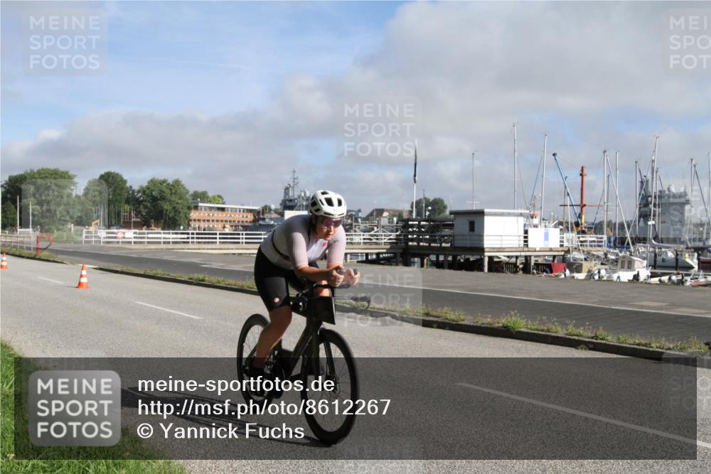 17.08.2025 - KN Förde Triathlon 2025 Yannick Fuchs http://msf.ph/oto/8612267 17.08.2025 09:20:19 Radfahren 117, 157 meine-sportfotos.de