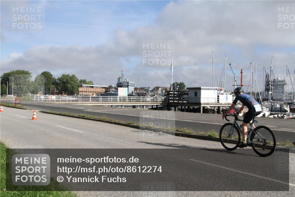 17.08.2025 - KN Förde Triathlon 2025 Yannick Fuchs http://msf.ph/oto/8612274 17.08.2025 09:20:46 Radfahren 148 meine-sportfotos.de