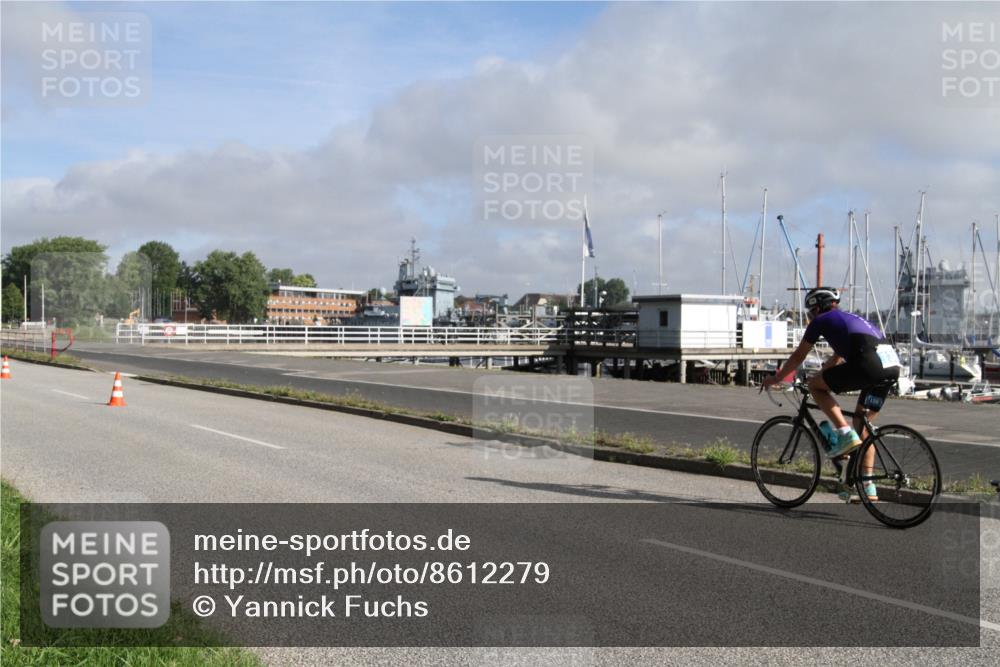 17.08.2025 - KN Förde Triathlon 2025 Yannick Fuchs http://msf.ph/oto/8612279 17.08.2025 09:21:44 Radfahren 122, 138 meine-sportfotos.de
