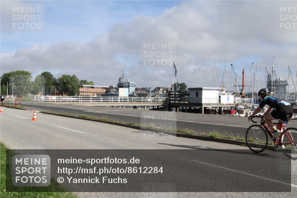 17.08.2025 - KN Förde Triathlon 2025 Yannick Fuchs http://msf.ph/oto/8612284 17.08.2025 09:22:08 Radfahren 135, 142, 146, 147, 151 meine-sportfotos.de