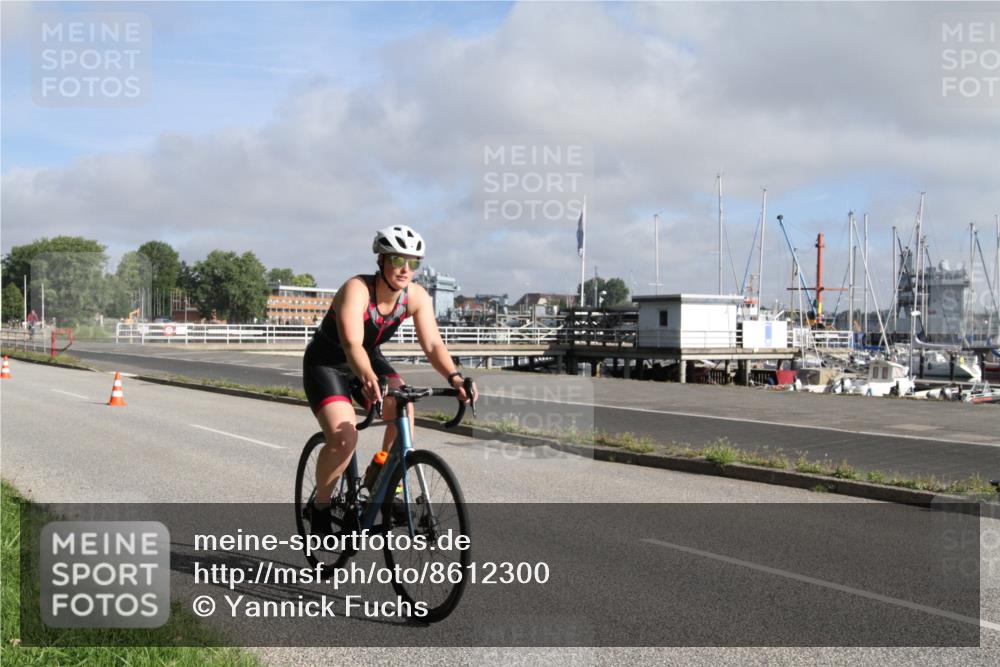17.08.2025 - KN Förde Triathlon 2025 Yannick Fuchs http://msf.ph/oto/8612300 17.08.2025 09:23:18 Radfahren 130 meine-sportfotos.de