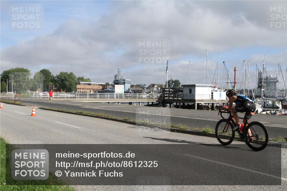 17.08.2025 - KN Förde Triathlon 2025 Yannick Fuchs http://msf.ph/oto/8612325 17.08.2025 09:25:16 Radfahren 158, 180 meine-sportfotos.de