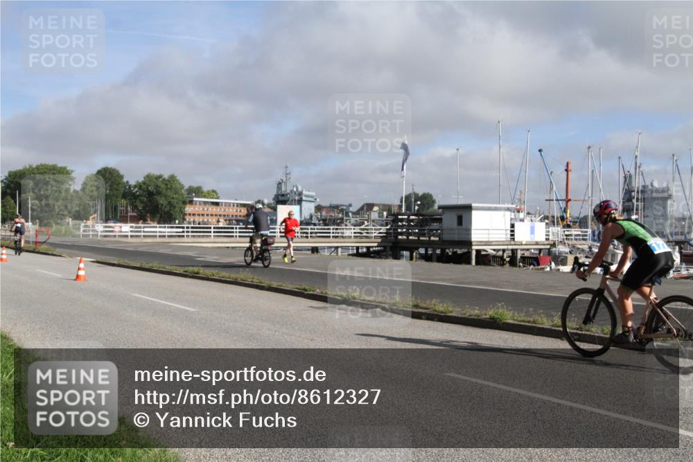 17.08.2025 - KN Förde Triathlon 2025 Yannick Fuchs http://msf.ph/oto/8612327 17.08.2025 09:25:23 Radfahren 137, 149, 158, 177, 180 meine-sportfotos.de