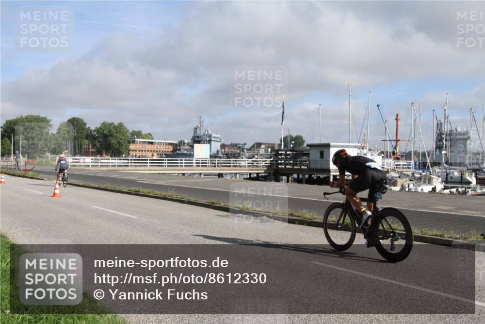 17.08.2025 - KN Förde Triathlon 2025 Yannick Fuchs http://msf.ph/oto/8612330 17.08.2025 09:25:31 Radfahren 101, 137, 149, 204, 253 meine-sportfotos.de