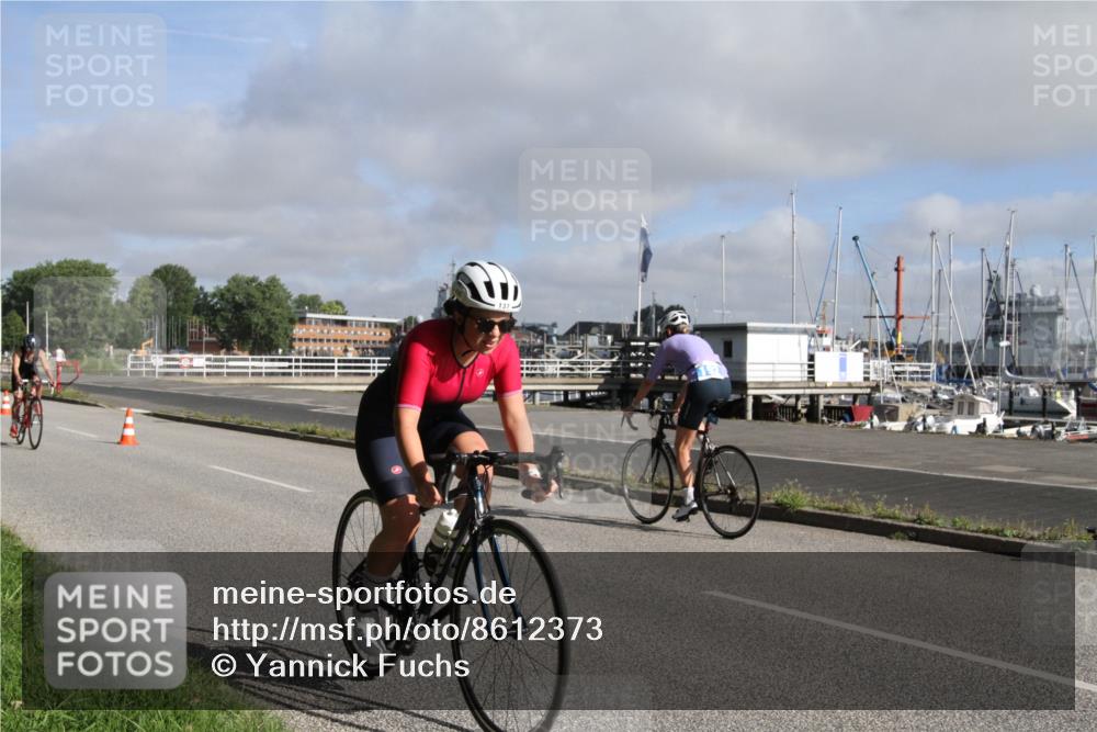 17.08.2025 - KN Förde Triathlon 2025 Yannick Fuchs http://msf.ph/oto/8612373 17.08.2025 09:27:17 Radfahren 105, 137, 158, 177, 192, 204 meine-sportfotos.de