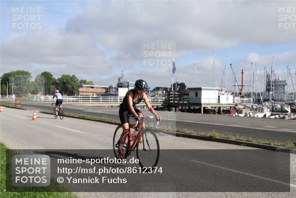 17.08.2025 - KN Förde Triathlon 2025 Yannick Fuchs http://msf.ph/oto/8612374 17.08.2025 09:27:18 Radfahren 105, 137, 158, 177, 192, 204 meine-sportfotos.de