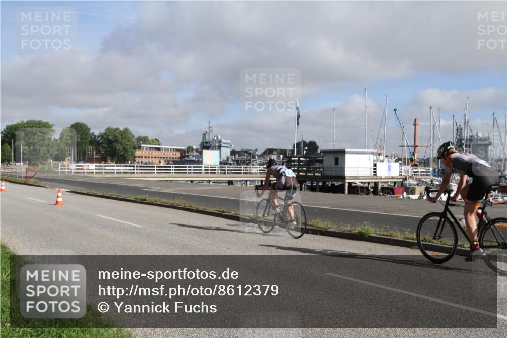 17.08.2025 - KN Förde Triathlon 2025 Yannick Fuchs http://msf.ph/oto/8612379 17.08.2025 09:27:43 Radfahren 103, 109, 113, 160 meine-sportfotos.de