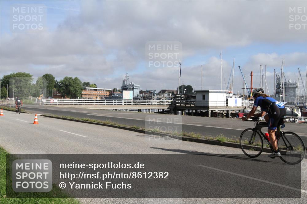 17.08.2025 - KN Förde Triathlon 2025 Yannick Fuchs http://msf.ph/oto/8612382 17.08.2025 09:27:57 Radfahren 108, 110, 179, 228 meine-sportfotos.de