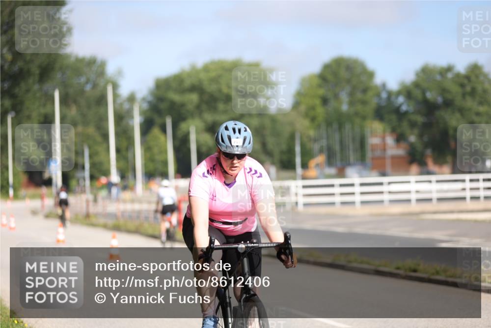 17.08.2025 - KN Förde Triathlon 2025 Yannick Fuchs http://msf.ph/oto/8612406 17.08.2025 10:02:35 Radfahren 251, 224 meine-sportfotos.de