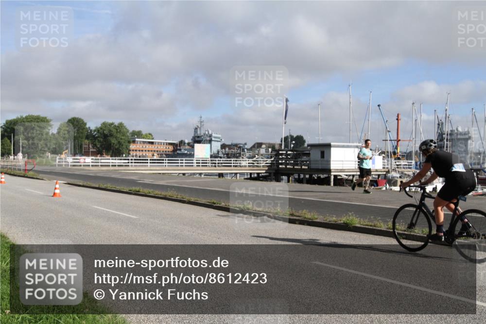 17.08.2025 - KN Förde Triathlon 2025 Yannick Fuchs http://msf.ph/oto/8612423 17.08.2025 09:28:36 Radfahren 167, 172, 202 meine-sportfotos.de