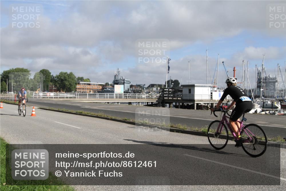 17.08.2025 - KN Förde Triathlon 2025 Yannick Fuchs http://msf.ph/oto/8612461 17.08.2025 09:29:25 Radfahren 103, 109, 113, 125, 174 meine-sportfotos.de