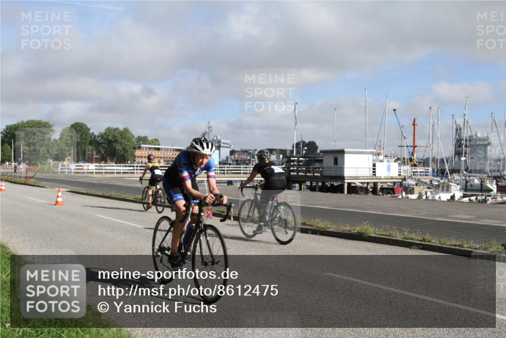 17.08.2025 - KN Förde Triathlon 2025 Yannick Fuchs http://msf.ph/oto/8612475 17.08.2025 09:29:41 Radfahren 108, 110, 136, 179, 196, 205, 211 meine-sportfotos.de