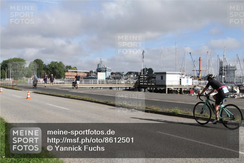 17.08.2025 - KN Förde Triathlon 2025 Yannick Fuchs http://msf.ph/oto/8612501 17.08.2025 09:30:11 Radfahren 183, 184, 210 meine-sportfotos.de