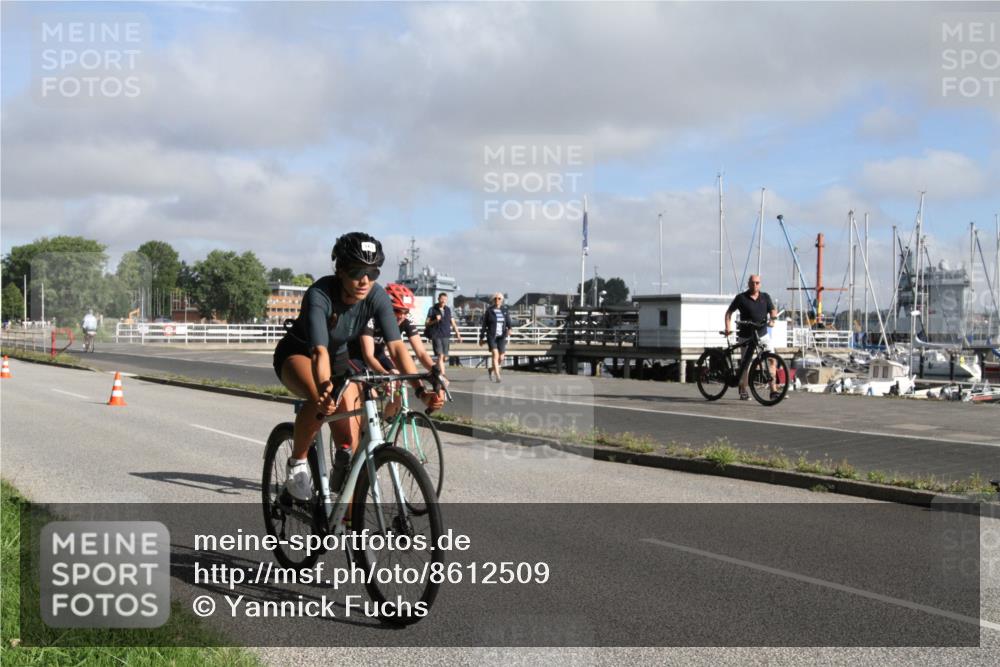 17.08.2025 - KN Förde Triathlon 2025 Yannick Fuchs http://msf.ph/oto/8612509 17.08.2025 09:30:24 Radfahren 119, 163, 195, 201 meine-sportfotos.de