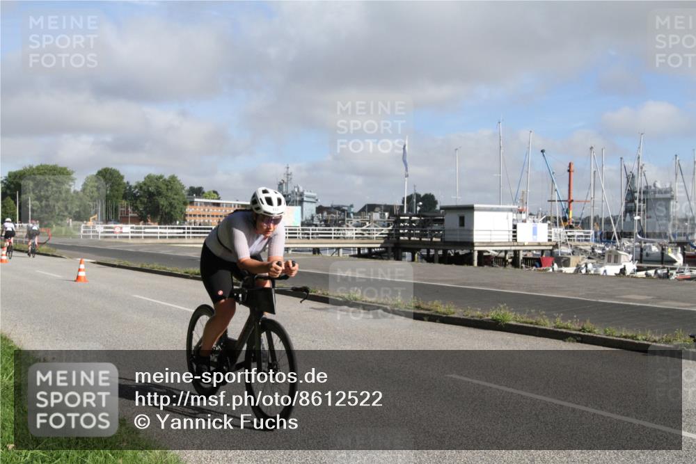 17.08.2025 - KN Förde Triathlon 2025 Yannick Fuchs http://msf.ph/oto/8612522 17.08.2025 09:30:47 Radfahren 117, 157, 197, 224, 242 meine-sportfotos.de