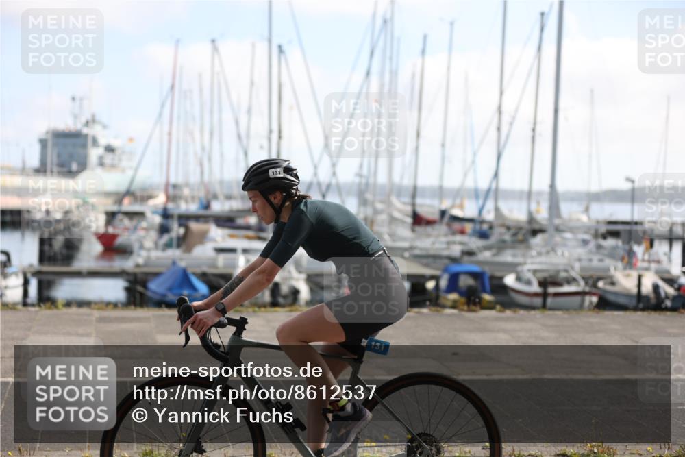 17.08.2025 - KN Förde Triathlon 2025 Yannick Fuchs http://msf.ph/oto/8612537 17.08.2025 10:03:56 Radfahren 131, 210 meine-sportfotos.de