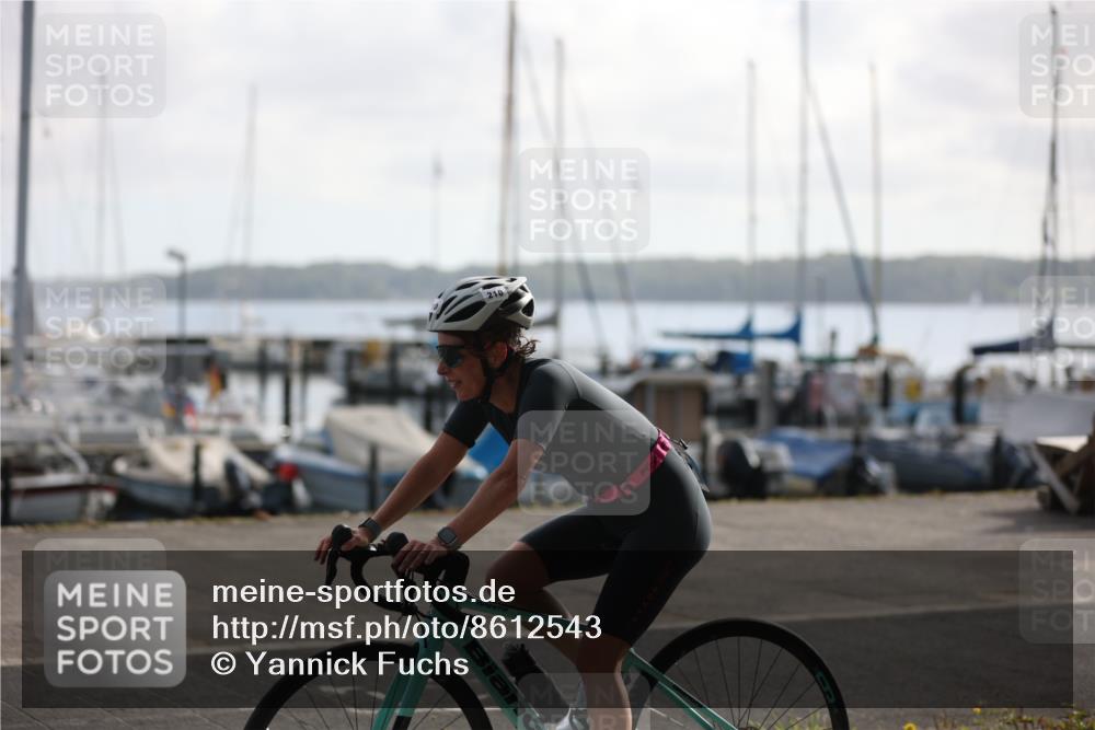 17.08.2025 - KN Förde Triathlon 2025 Yannick Fuchs http://msf.ph/oto/8612543 17.08.2025 10:04:01 Radfahren 210, 131 meine-sportfotos.de