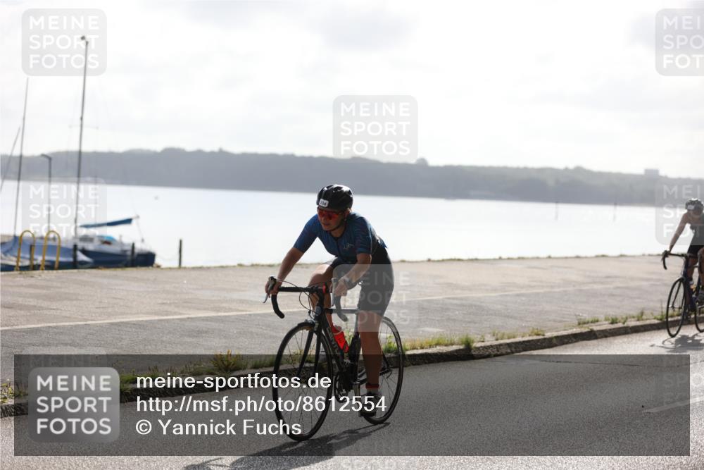 17.08.2025 - KN Förde Triathlon 2025 Yannick Fuchs http://msf.ph/oto/8612554 17.08.2025 10:04:12 Radfahren 111, 196, 211, 218, 224, 234 meine-sportfotos.de