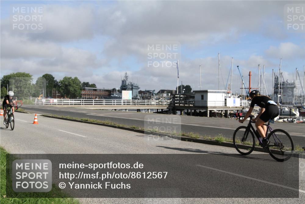 17.08.2025 - KN Förde Triathlon 2025 Yannick Fuchs http://msf.ph/oto/8612567 17.08.2025 09:31:21 Radfahren 133, 136, 198, 219 meine-sportfotos.de