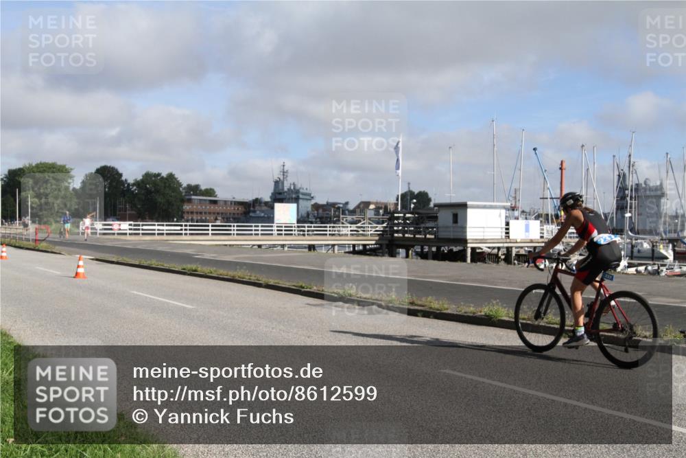 17.08.2025 - KN Förde Triathlon 2025 Yannick Fuchs http://msf.ph/oto/8612599 17.08.2025 09:31:46 Radfahren 171, 205, 237 meine-sportfotos.de