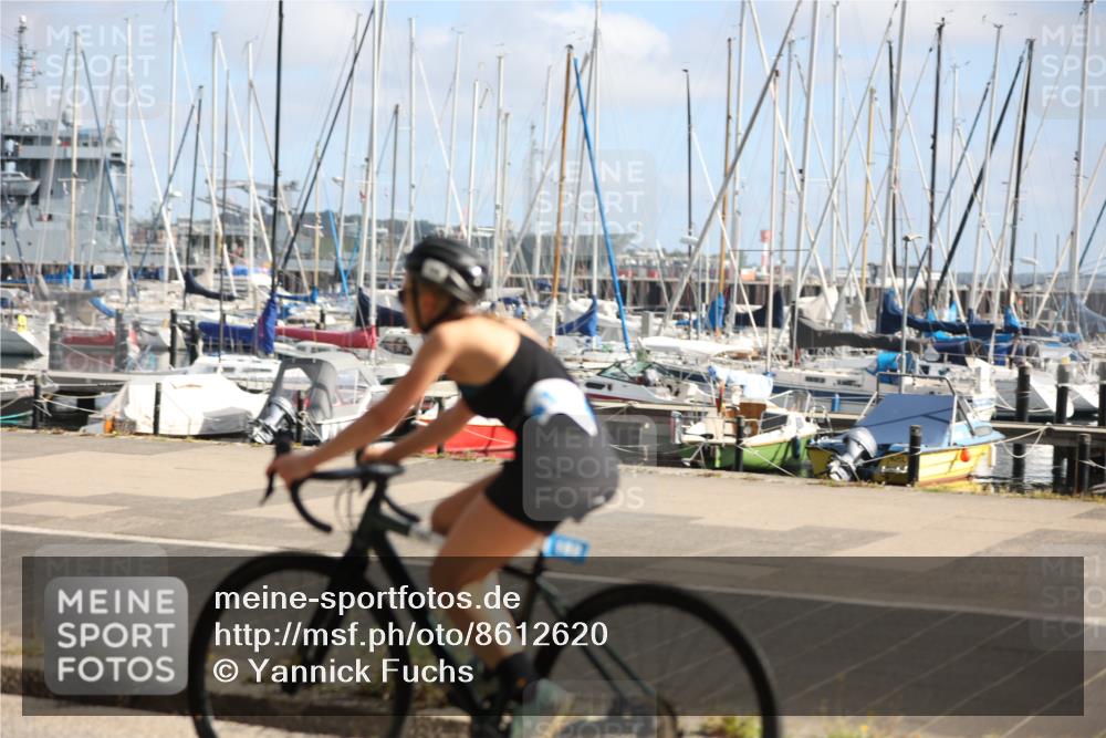 17.08.2025 - KN Förde Triathlon 2025 Yannick Fuchs http://msf.ph/oto/8612620 17.08.2025 10:04:32 Radfahren 176, 182, 184, 188, 188 meine-sportfotos.de