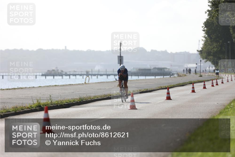 17.08.2025 - KN Förde Triathlon 2025 Yannick Fuchs http://msf.ph/oto/8612621 17.08.2025 09:13:25 Radfahren 104 meine-sportfotos.de