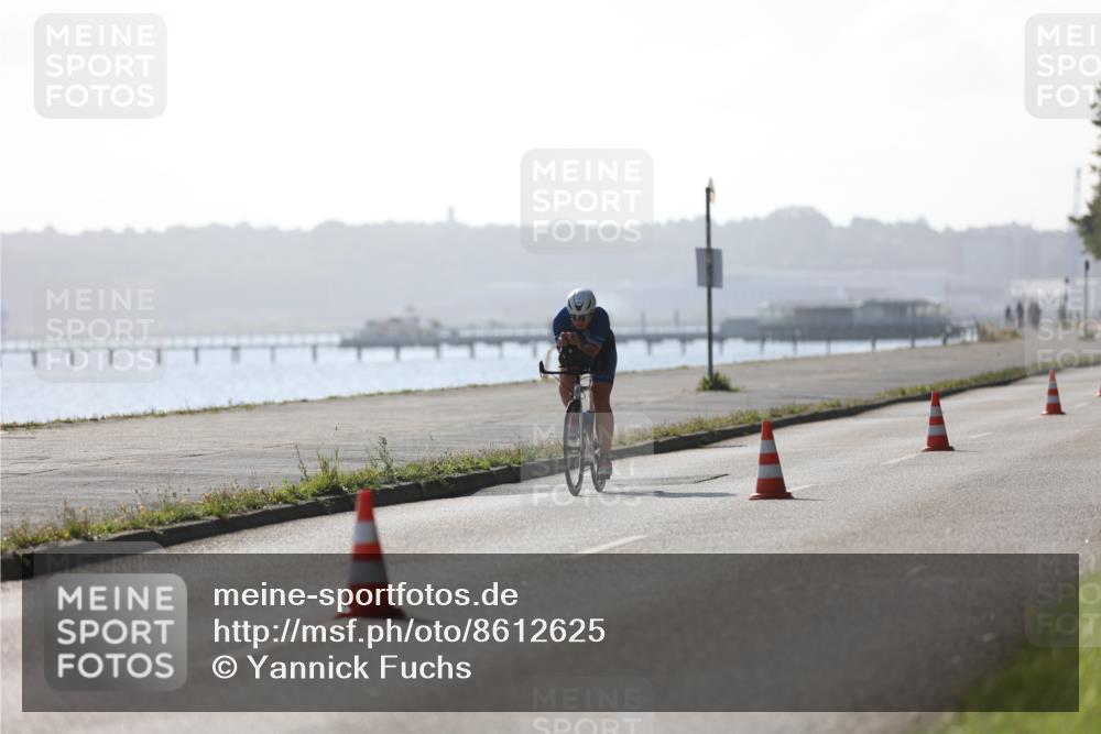 17.08.2025 - KN Förde Triathlon 2025 Yannick Fuchs http://msf.ph/oto/8612625 17.08.2025 09:13:26 Radfahren 104 meine-sportfotos.de