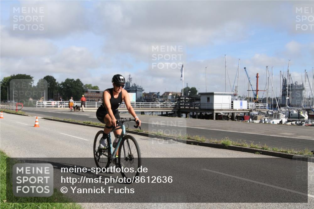 17.08.2025 - KN Förde Triathlon 2025 Yannick Fuchs http://msf.ph/oto/8612636 17.08.2025 09:32:23 Radfahren 147, 195, 201, 224, 225 meine-sportfotos.de