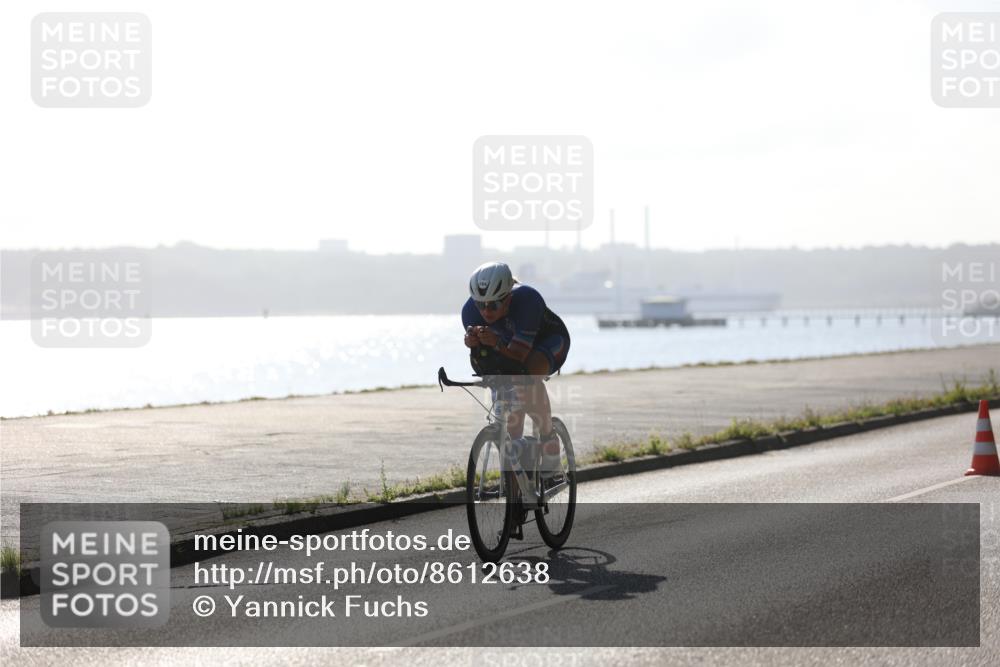 17.08.2025 - KN Förde Triathlon 2025 Yannick Fuchs http://msf.ph/oto/8612638 17.08.2025 09:13:29 Radfahren 104 meine-sportfotos.de