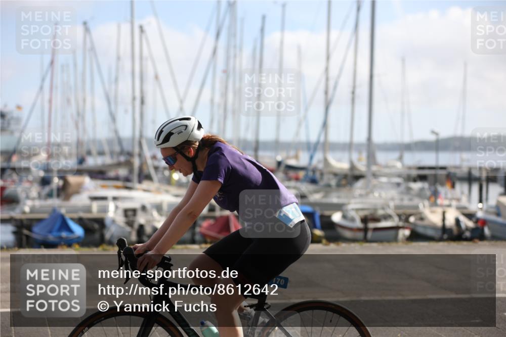 17.08.2025 - KN Förde Triathlon 2025 Yannick Fuchs http://msf.ph/oto/8612642 17.08.2025 10:04:44 Radfahren 156, 170, 231, 176 meine-sportfotos.de