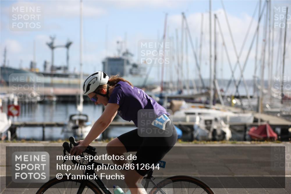 17.08.2025 - KN Förde Triathlon 2025 Yannick Fuchs http://msf.ph/oto/8612644 17.08.2025 10:04:45 Radfahren 156, 170, 231, 176 meine-sportfotos.de