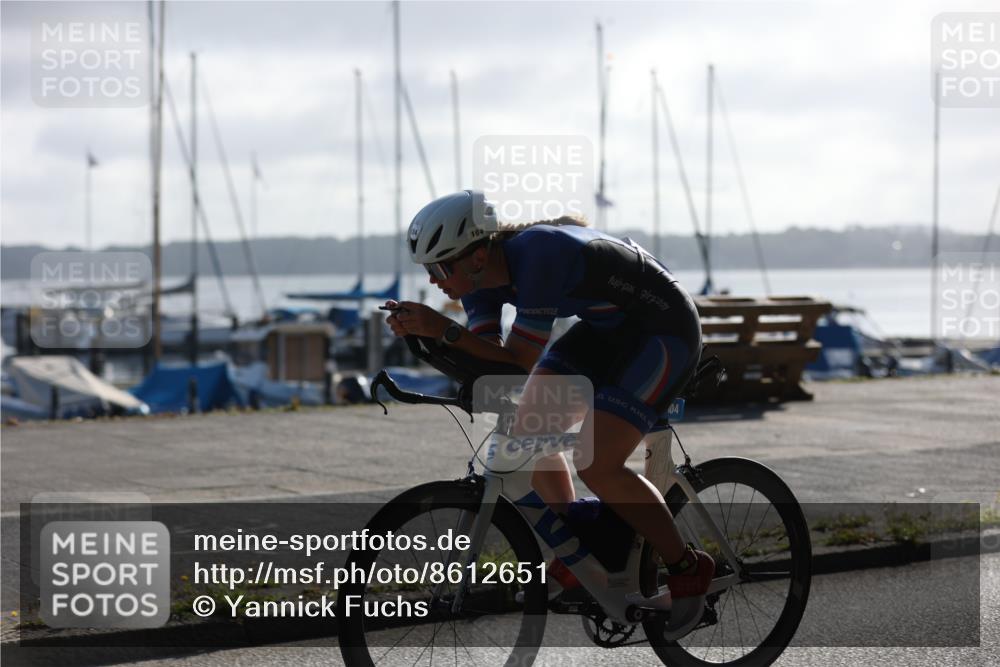 17.08.2025 - KN Förde Triathlon 2025 Yannick Fuchs http://msf.ph/oto/8612651 17.08.2025 09:13:30 Radfahren 104 meine-sportfotos.de
